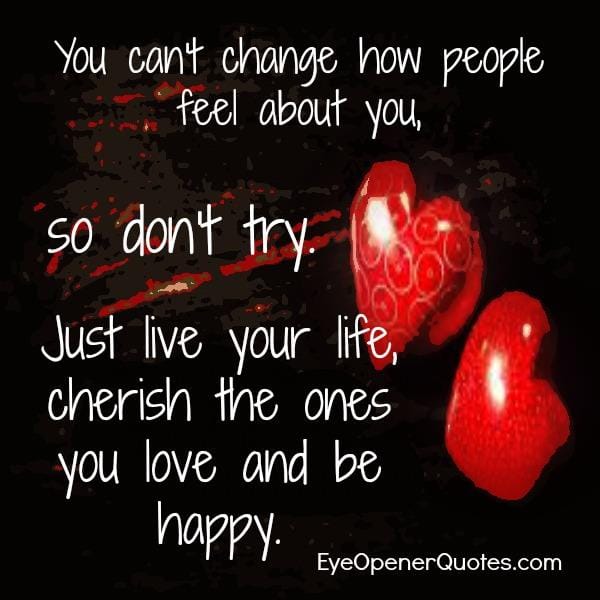 The people who choose not to be a part of your life