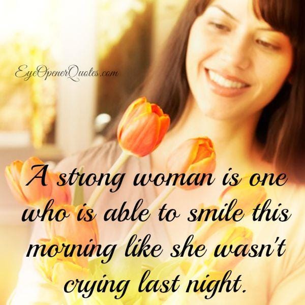 A strong woman