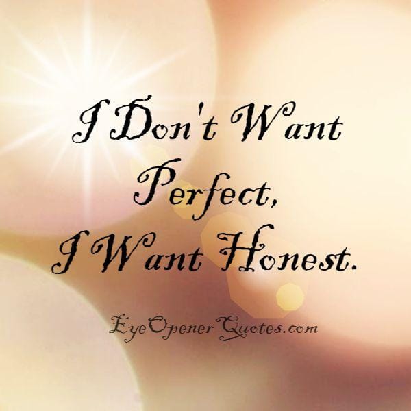 Don't look for perfect life partner