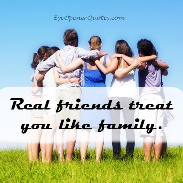 The true meaning of friendship